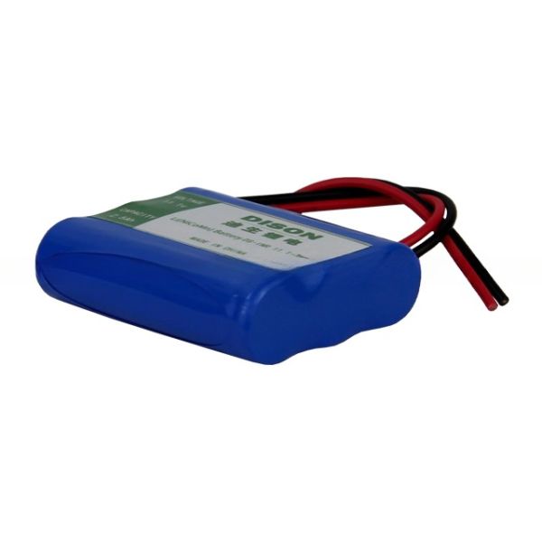 NMC Cylindrical Lithium ion battery 10.8V 2.6Ah 2C Discharge Rate Battery Pack for LED Emergency Light