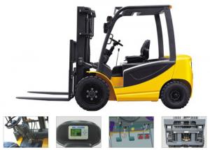China Digital Control Battery Operated Forklift , Narrow Aisle Forklift With Steering on sale