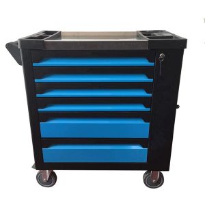 500Lbs Heavy Duty Tool Box Trolley 8 Drawer SPCC Cart Black