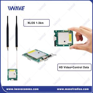 Quality Secure Wireless Link FHSS Mesh Manet Data Link Module For Robotics wholesale