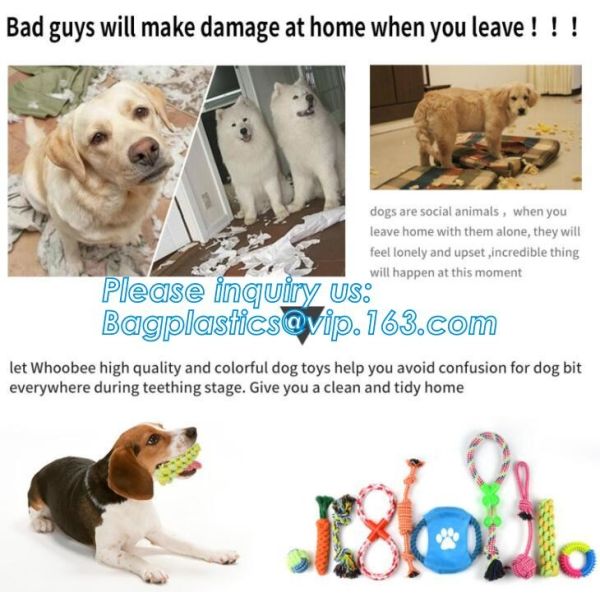 Pet shop puppy dog cute pink boutique rope toys pack bundle of roy ball pet toys, Pet puppy dog cute rope toys pack bund