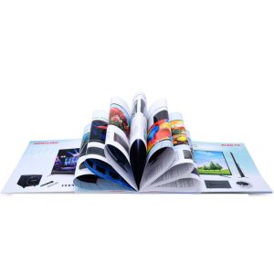 Private custom cheap presentation folder brochure advertising paper printing