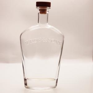 Quality Blonde Troy Sons Luxury Spirits Bottle Whiskey 1000g Flint Glass wholesale