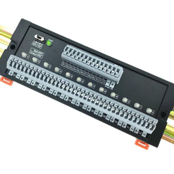 Cheap 12 Channels Proximity Switch Sensor Wiring Terminal Block Breakout Board for sale