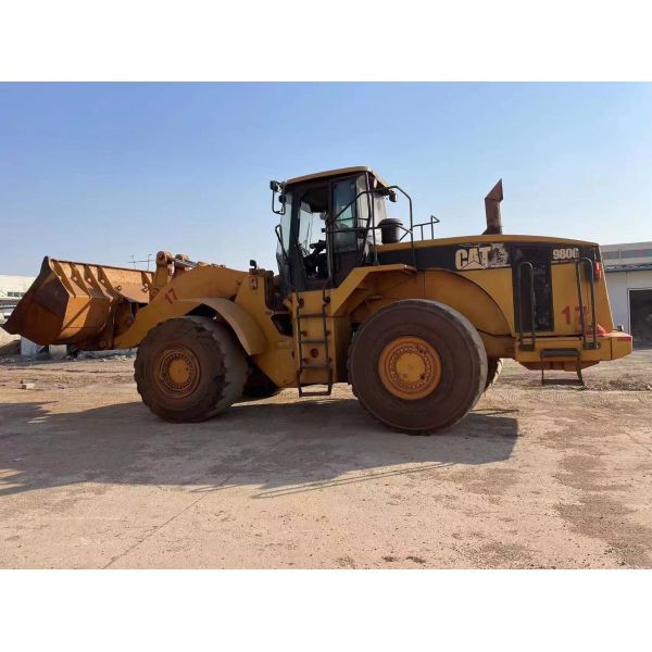 Wheeled Second Hand Caterpillar 980G Loader Easy Operation In Good Condition