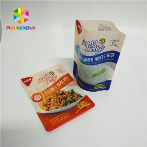 China Food Grade Food Vacuum Seal Bags High Temperature Plastic Standing Retort Pouch on sale