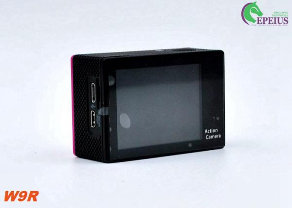 Ultral 4k Wifi W9R Remote Control Action Camera 12MP With Rechargeable 900mAh