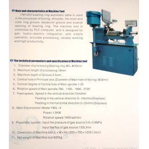 Quality CM1203 bearing ring lathe with auto-loader wholesale