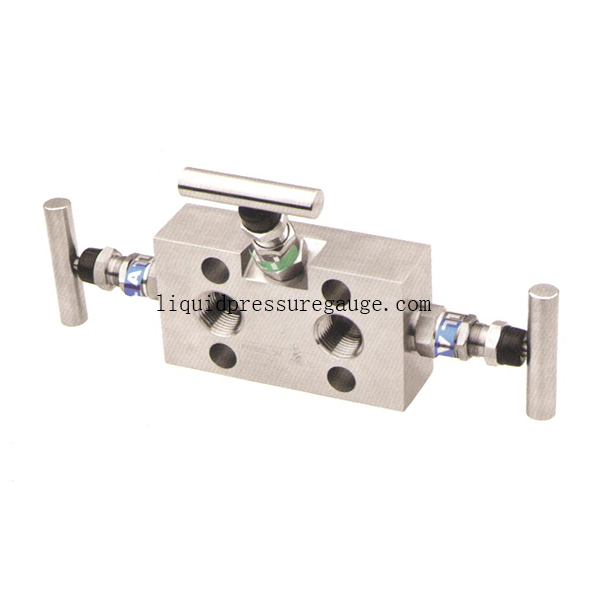 3000 Psi 150C Instrument Manifold Valve 3 Way Manifold For Pressure Transmitter ODM