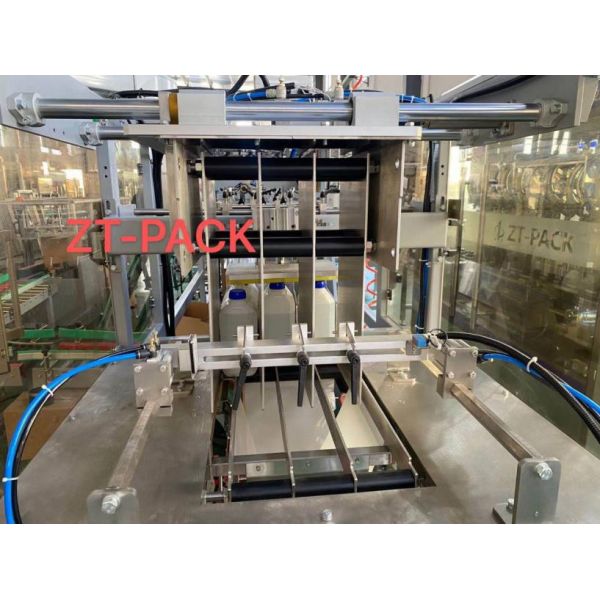 Vertical 24v Carton Box Packing Strapping Machine 4000bph Automatic Box Packing