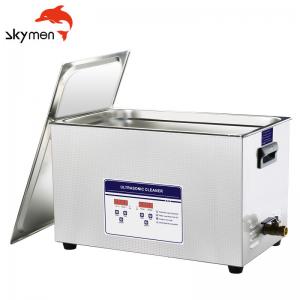China Skymen 30L 40KHz Bench Top Ultrasonic Cleaner 600W With 30min Timer on sale