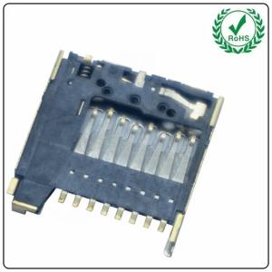 Quality Micro Card Reader Socket Adapter Sd Memory Card Connector 1.28H 8Pin TF Push Push wholesale