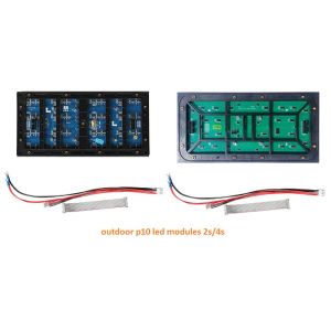 China 7500 CD/Sqm IP65 SMD3535 RGB P10 Led Display Module on sale