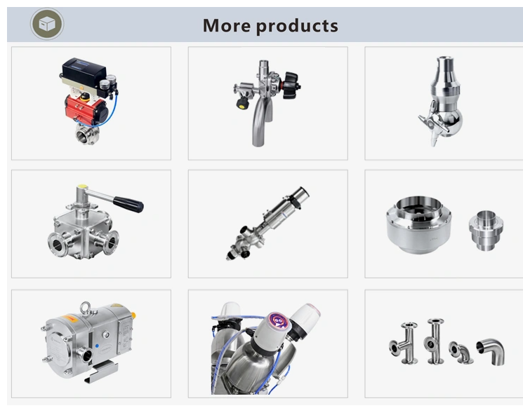 Donjoy Sanitary Food Grade Beverage Duplex Filter With Diaphragm Valve Control