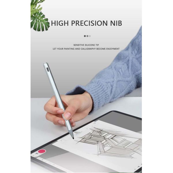 Palm Rejection 2nd Generation Screen Touch Pen Active Stylus Pencil WR19 3.7V