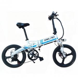 China White Blue 26 Inch Electric Bicycle fast speed Aluminum Alloy Frame on sale