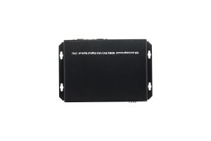 Quality HD 2 channel VGA To Optic Converter VGA Video Audio Extender VGA Fiber Optic Transmitter &amp; Receiver wholesale