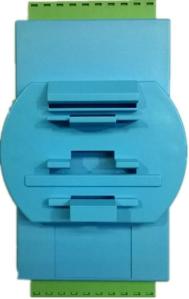 Quality NPN to PNP pulse signal isolated transmitter blue DIN35 signal converter 3000V isolation 3 in 3 out wholesale