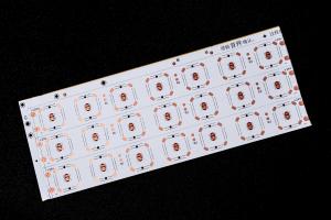 Quality LED Lens FPCB with hotle circuit board LED 2835 lens board Double layer board, double-sided film coating, whiteboard, black text, OSP antioxidant wholesale