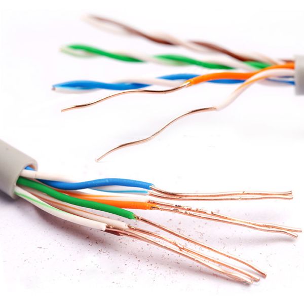 0.5mm-0.51mm FTP STP Data Cable Cat5e UTP 24AWG , Cat5e Data Cable