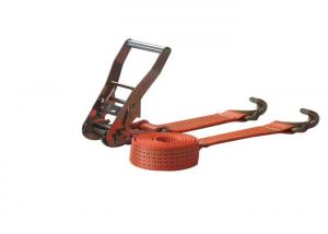 Quality 800 - 10,000 kg Orange Or Customized Color Cam Buckles Tie Down Ratchet Straps wholesale