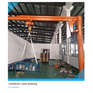 BZ0.8T cantilever crane, cantilever crane for lifting materials, rotary crane