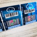 Practicality Custom Security Stickers Stability Laser Double Layer Stickers
