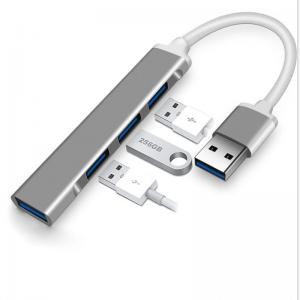 Quality 20cm 3.0 USB HUBs 4 Port USB C OTG Splitter Adapter 5Gbps wholesale