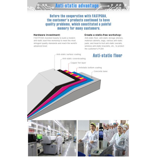 Yellow Green Blue 48 Layers Prototype PCB Assembly Manufacturer