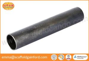 Quality Scaffolding MS pipe, Q235 Q345 black tube EN10219 6M 4M for scaffolding projects wholesale