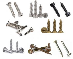 China Carbon Steel / Stainless Steel Hardware Screws For Automobile Industry on sale