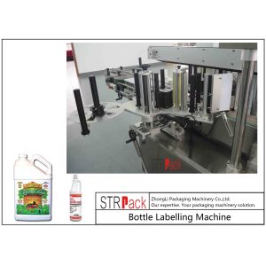 Self Adhesive Automatic Bottle Labeling Machine For Front And Back Panel Labels