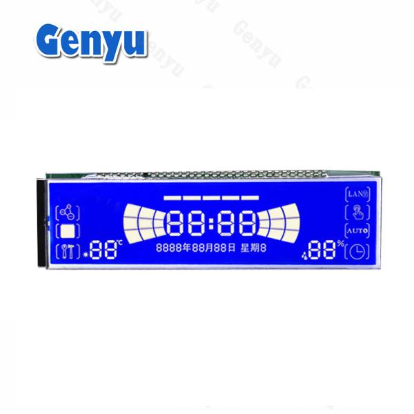 Cheap Custom Design LCD Display Screen STN Segment Blue 30PIN For Cleaning Machine for sale