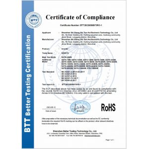 Shenzhen ShengShi TianHe Electronic Technology Co., Ltd. Certifications