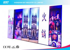 China Full Color Indoor Indoor Advertising LED Display High Brightness Ultra Thin Design on sale