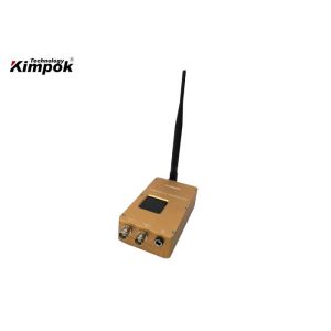 Quality 8 Channels Analog Wireless Video Transmitter And Receiver 1200Mhz wholesale
