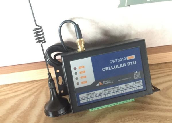 Cheap 4 DI SMS Telemetry Module GSM RTU Controller Activate Output With Inside Battery for sale