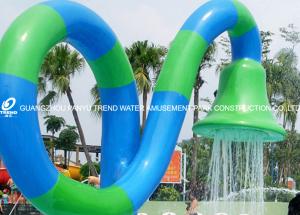 China Outdoor Spray Park Equpment Fiberglass Shower For Water Games / Customized Water Slide on sale