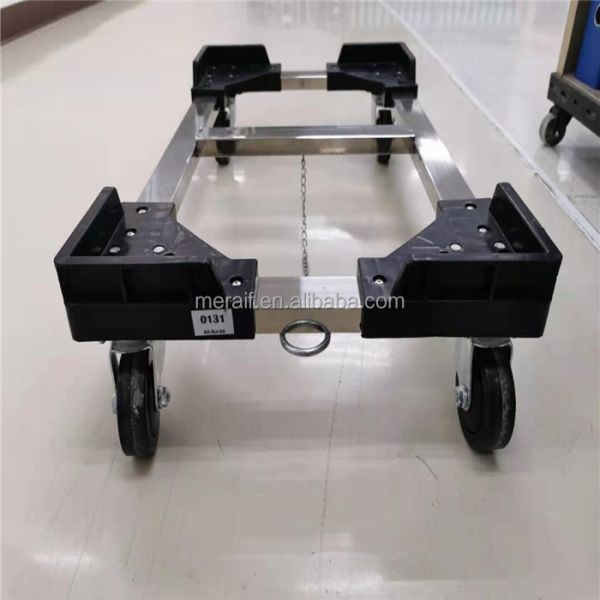 Meraif wholesale ESD Stainless Steel Trolley / ESD Turnover Cart / Antistatic PCB Plates Storage Trolley
