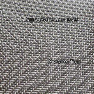 Quality Soft Annealed Stainless Steel Woven Wire Mesh Placed On Top Of The Molding Dies wholesale