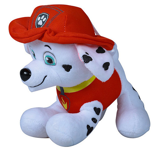 Red Hat Christmas Stuffed Dog , Customized Christmas Dog Stuffed Animal