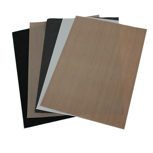 Cheap Brown PTFE Coated Fiberglass Cloth Oven Liner Sheets Heat-resistance for sale