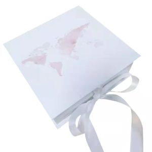 Buy cheap Luxury Fancy Packaging Box Magnetic Cardboard Shipping Box With Ribbon from wholesalers