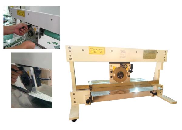 Cheap Manual PCB Depanel Machine With Round Knife & Circular Linear Blade for sale