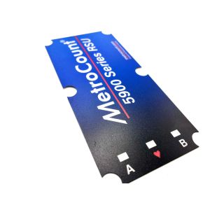 Polyester Custom Printed Digital Keypad Switch With Transparent Window Display