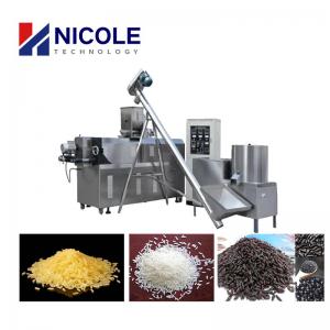 Quality Nutritional 500-600kg Per Hour Artificial Rice Extruder Machine For Frk Plant wholesale