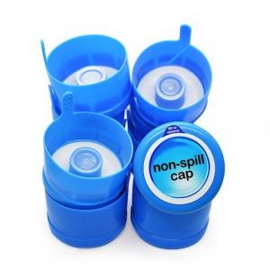 China Reusable Plastic Packing Material , 5 Gallon Non Spill Caps Blue Color on sale