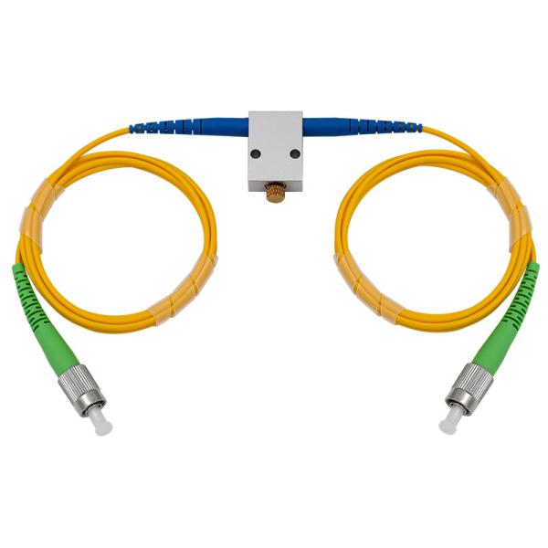 Cheap 0.05 Minimum Attenuation Variable Fiber Attenuator for SM Fiber Type 23 C λc 0 To 70 Operating Temperature for sale