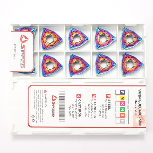 WNMG431/432/332/Wnmg080408 WNMG080404/TNMG/CNMG Cnc Machine Carbide Turning Inserts Tools For Alumina Metal