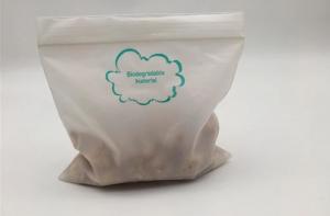 China Eco PLA 100% Biodegradable Corn Starch Compostable Plastic Zipper Bag,Resealable PLA Biodegradable Poly D22/EPI PAC Bag on sale